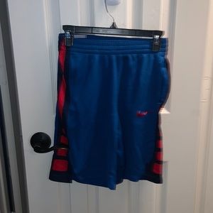 nike blue and red shorts